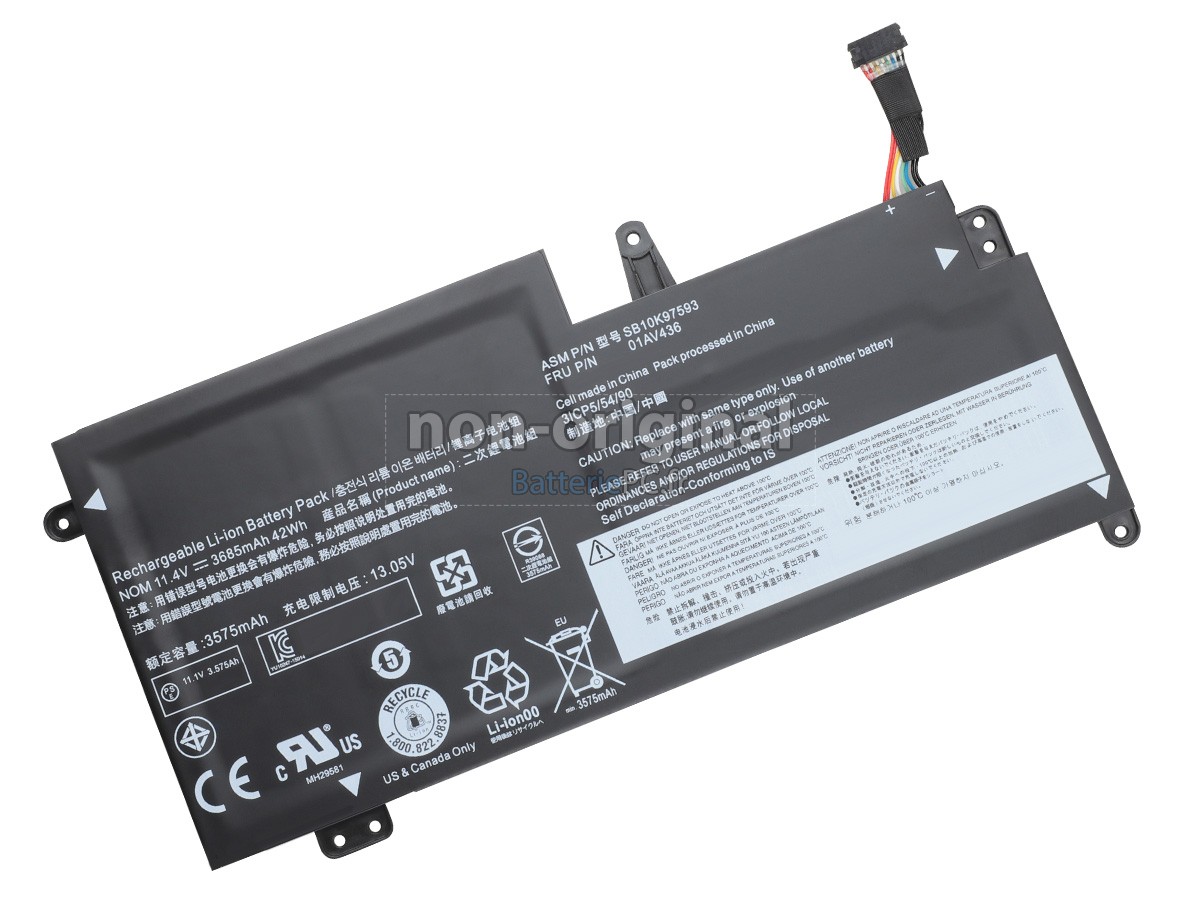 batterie pour Lenovo ThinkPad NEW S2