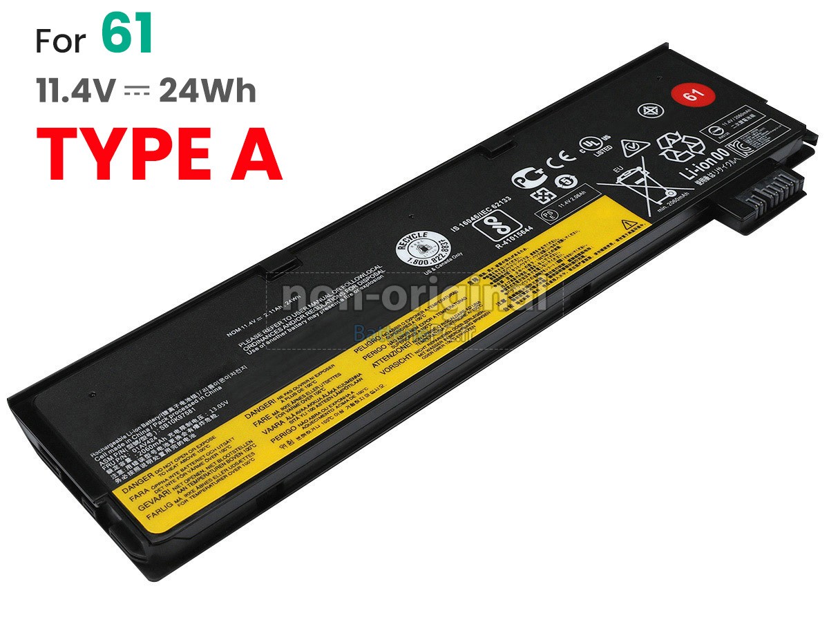 batterie pour Lenovo ThinkPad T570 20JW000DUS