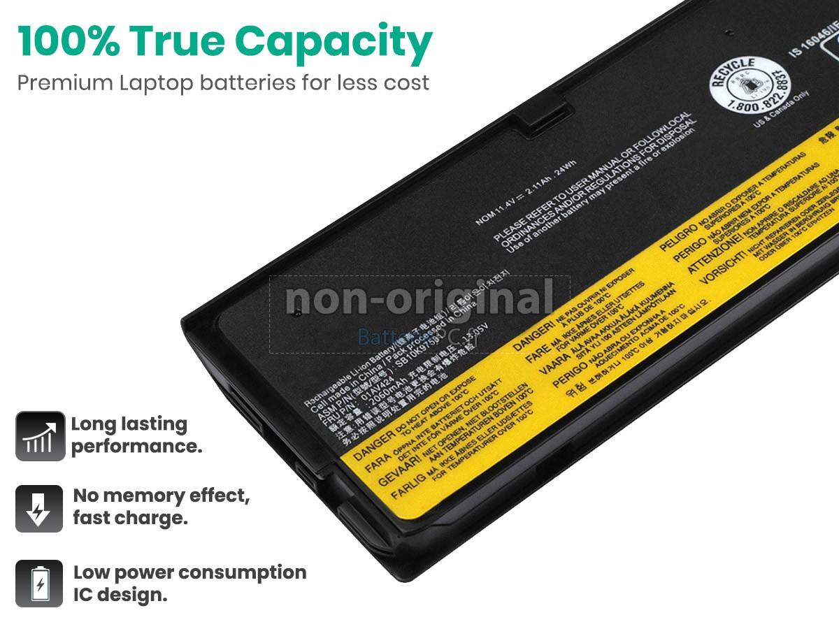 batterie pour Lenovo ThinkPad T570 20JW000DUS