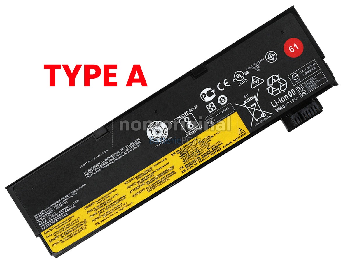 batterie pour Lenovo ThinkPad T570 20JW000DUS