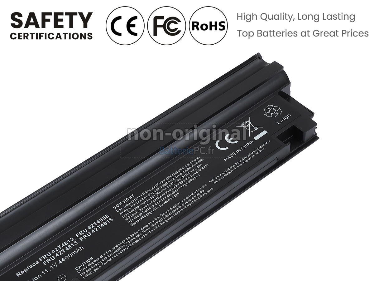 batterie pour Lenovo ThinkPad EDGE E30