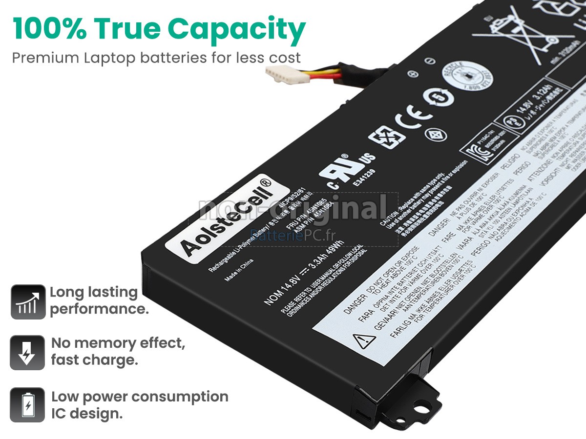 batterie pour Lenovo ThinkPad EDGE S430