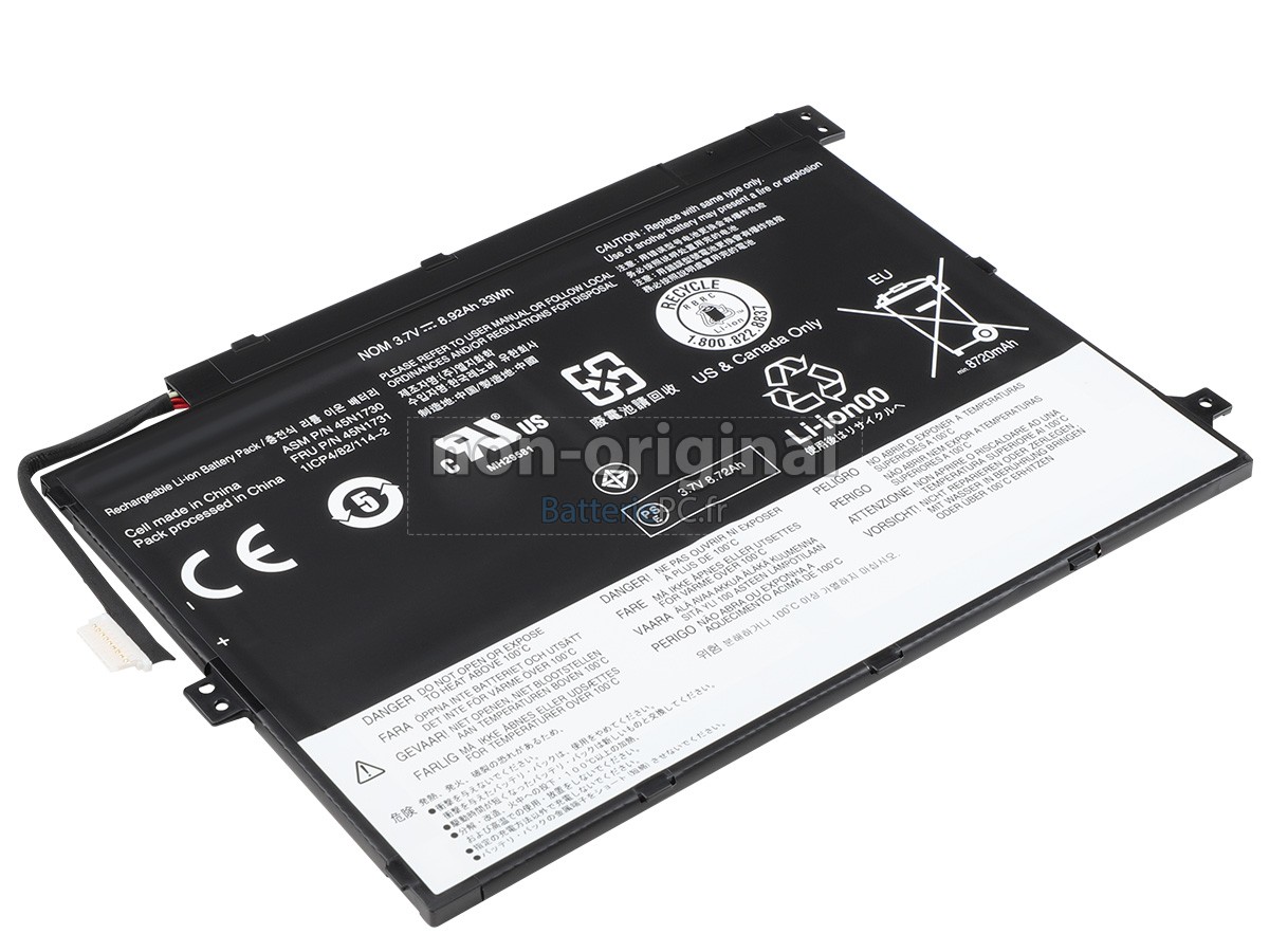 batterie pour Lenovo 45N1733