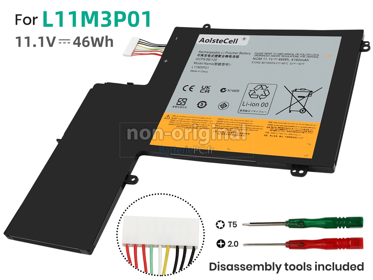batterie pour Lenovo IdeaPad U310 TOUCH