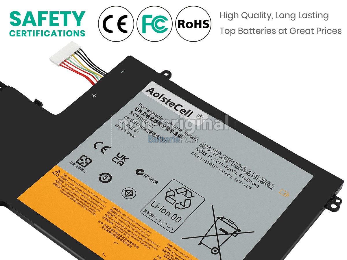 batterie pour Lenovo IdeaPad U310 TOUCH