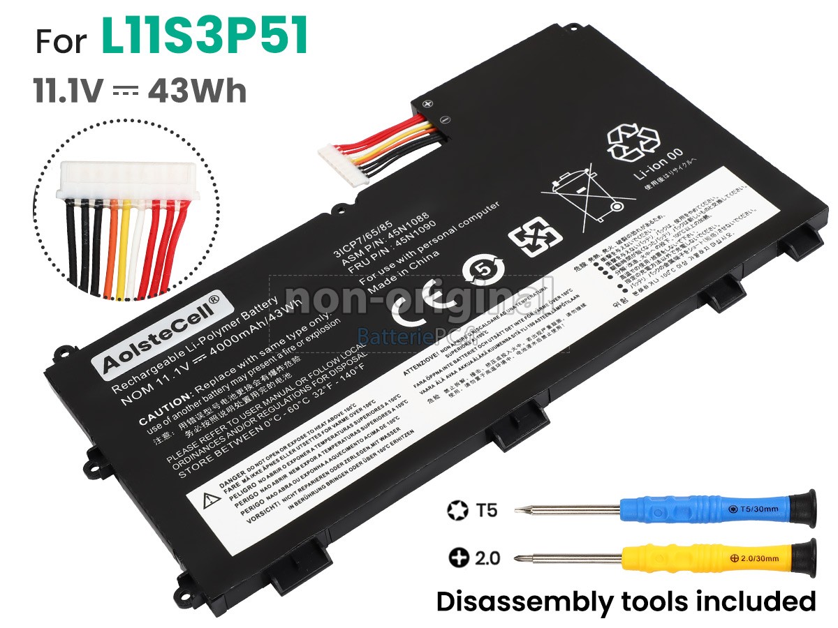 batterie pour Lenovo 121500077