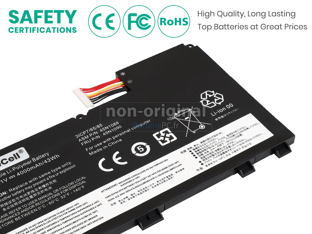 batterie pour Lenovo 121500077