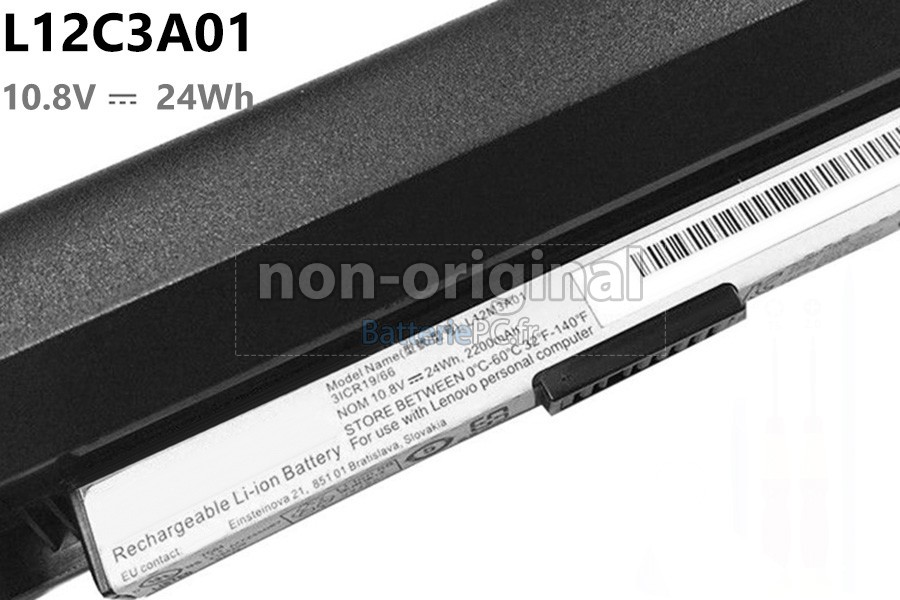 batterie pour Lenovo L12C3A01