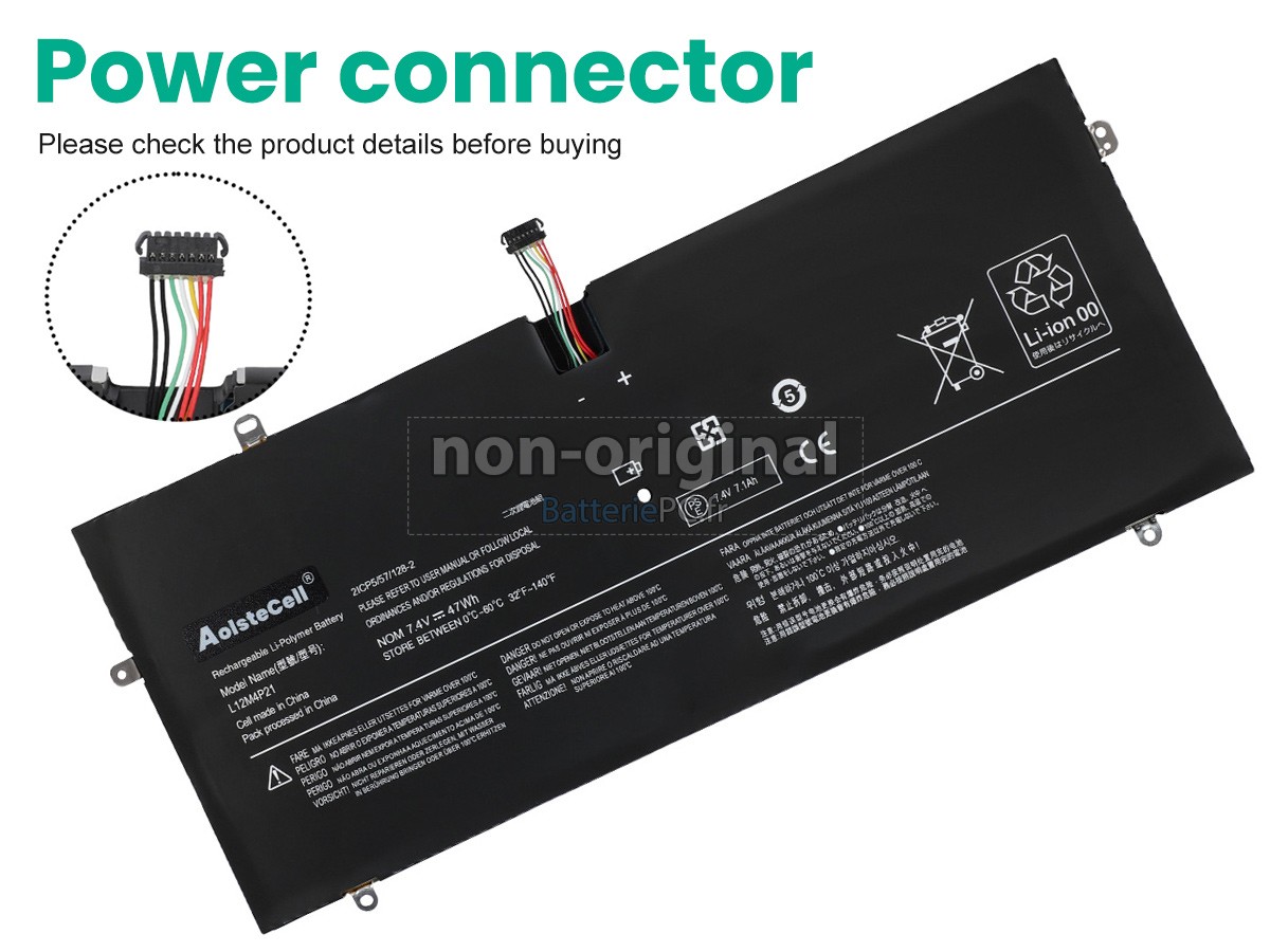 batterie pour Lenovo YOGA 2 PRO 13-59419082