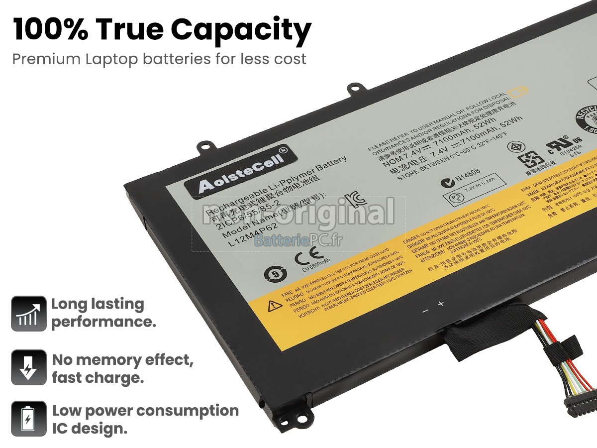 batterie pour Lenovo IdeaPad U530 TOUCH