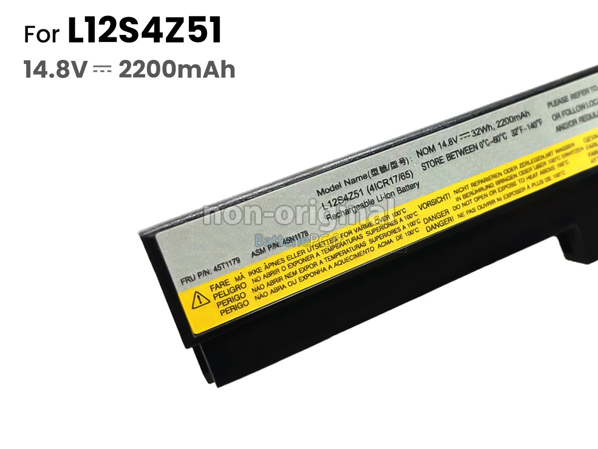 batterie pour Lenovo L12S4Z51