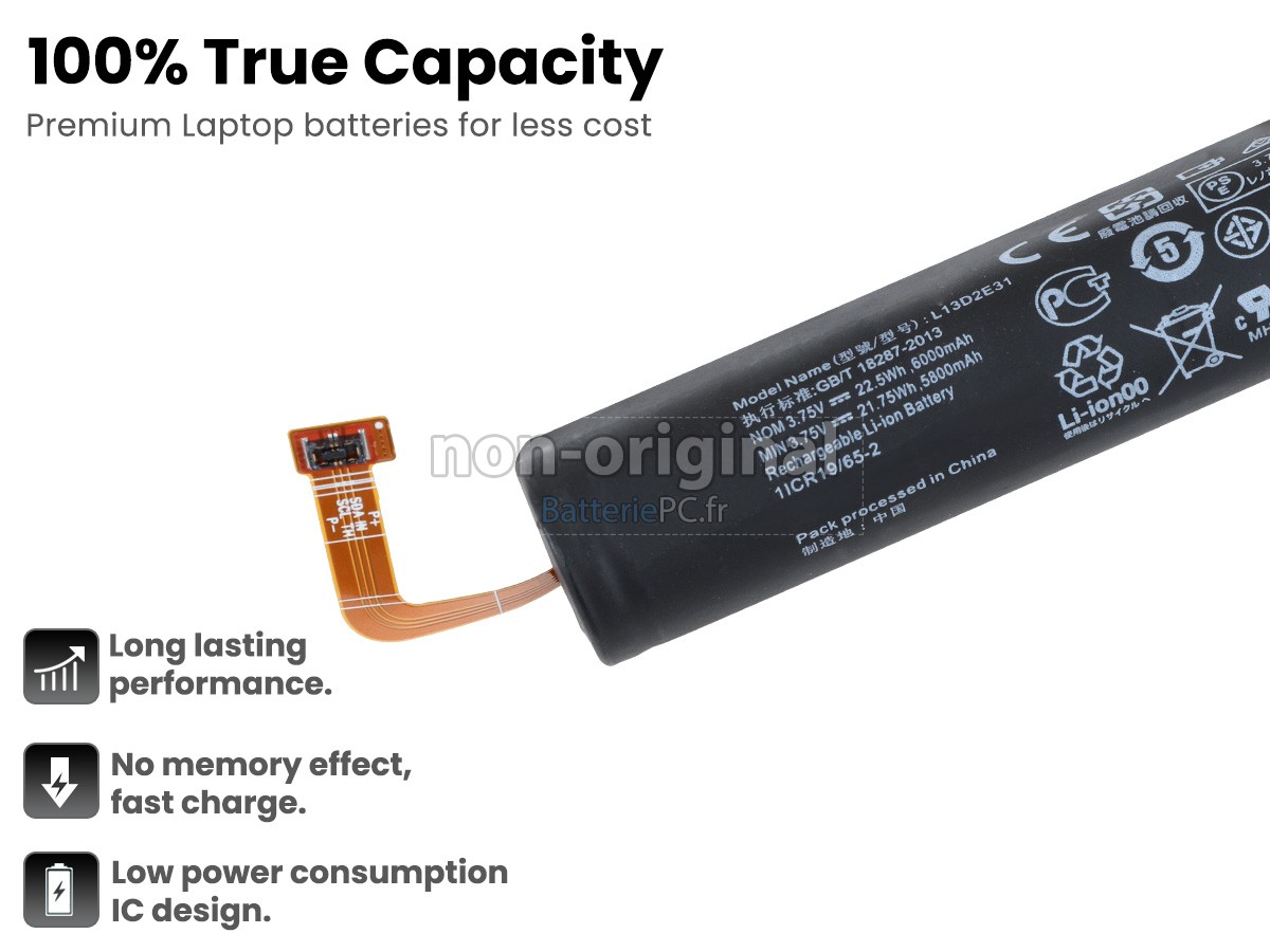 batterie pour Lenovo L13D2E31