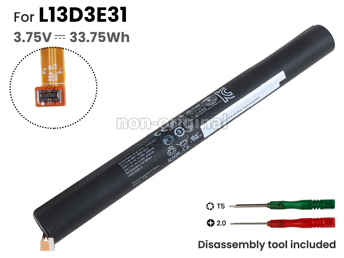 batterie pour Lenovo L13C3E31