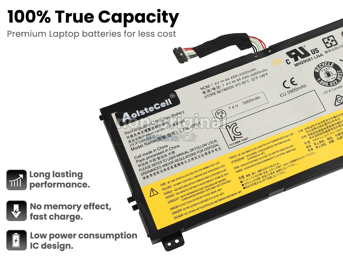batterie pour Lenovo EDGE 15-80H10004US