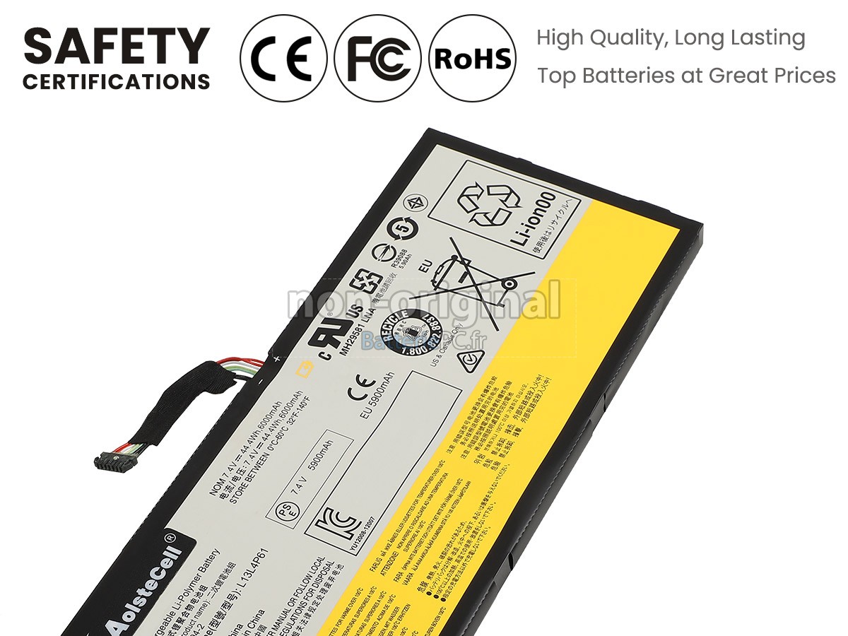 batterie pour Lenovo EDGE 15-80H10004US