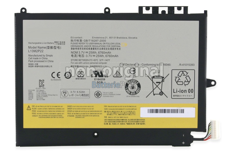 batterie pour Lenovo MIIX 2 10