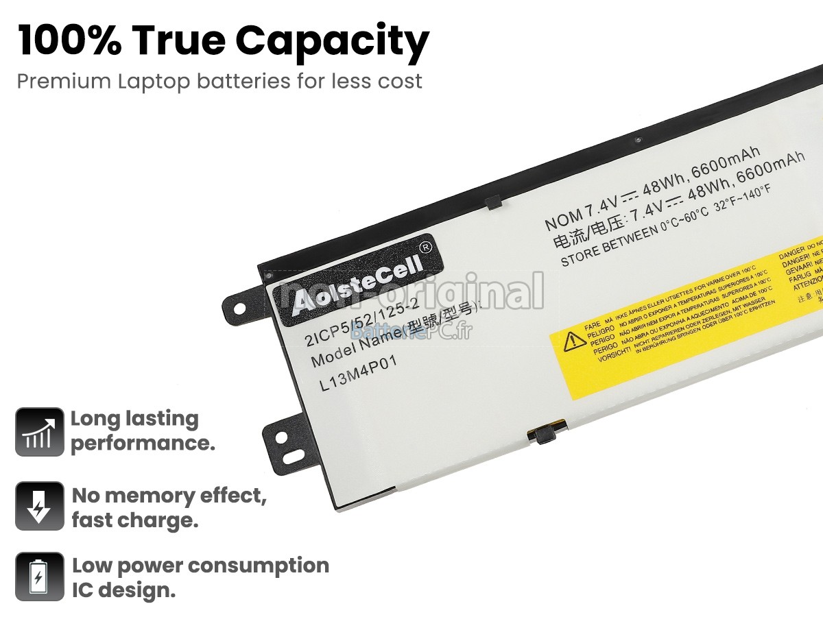batterie pour Lenovo ERAZER Y40-59423030