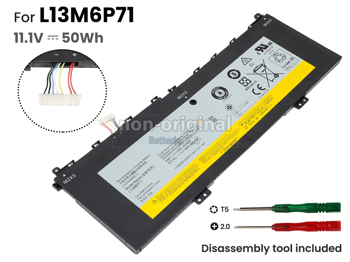 batterie pour Lenovo L13M6P71