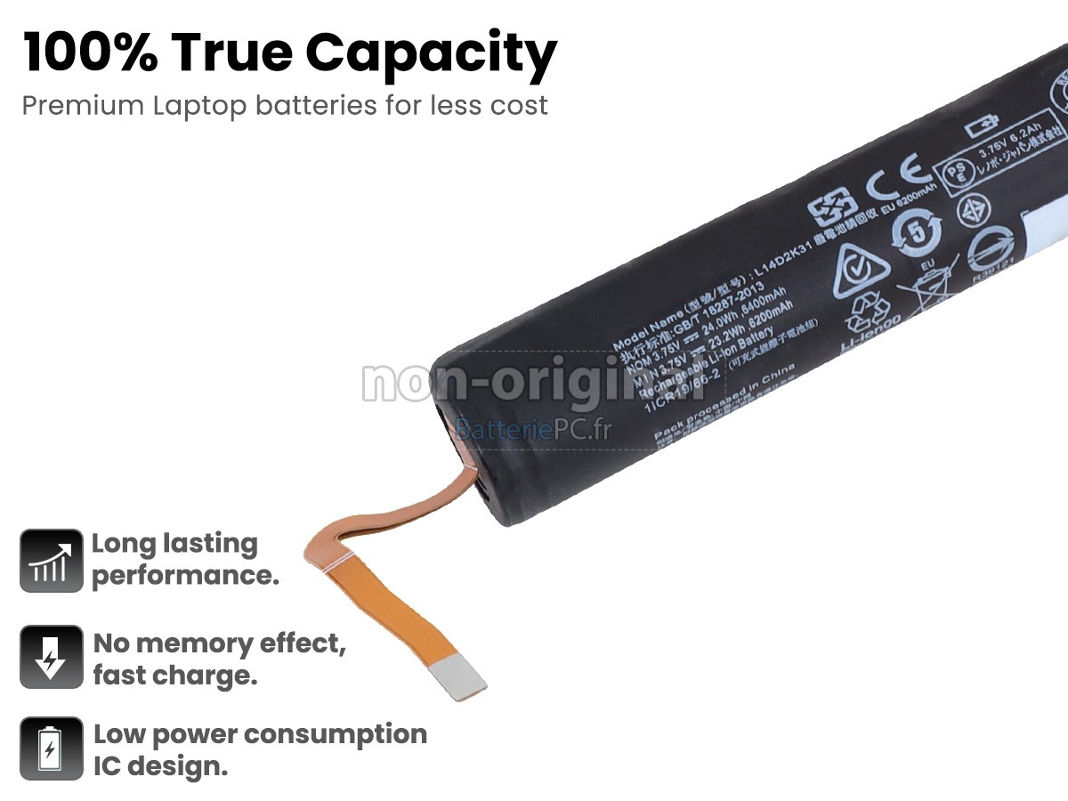 batterie pour Lenovo YOGA Tablet 2-851