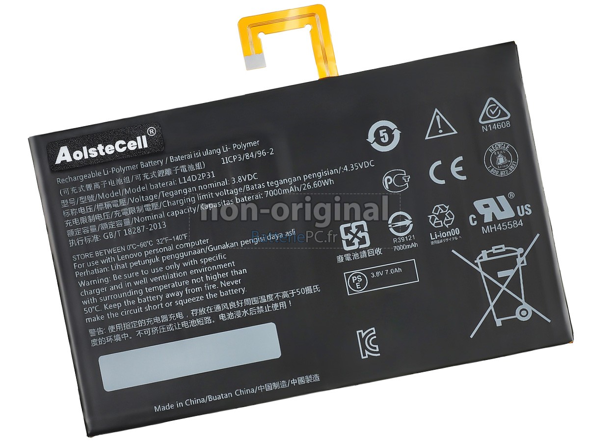 batterie pour Lenovo L14D2P31