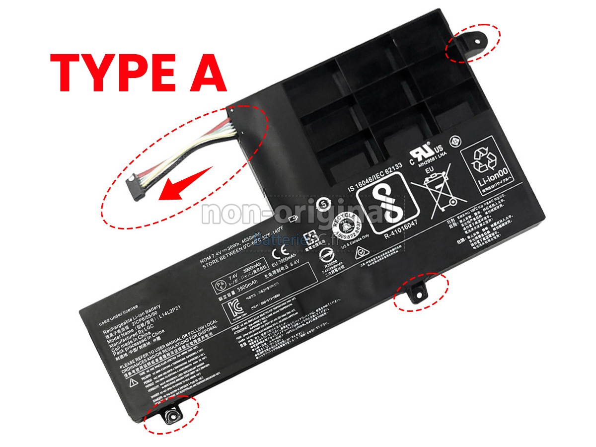 batterie pour Lenovo IdeaPad 720-15IKB 81AG0038GE