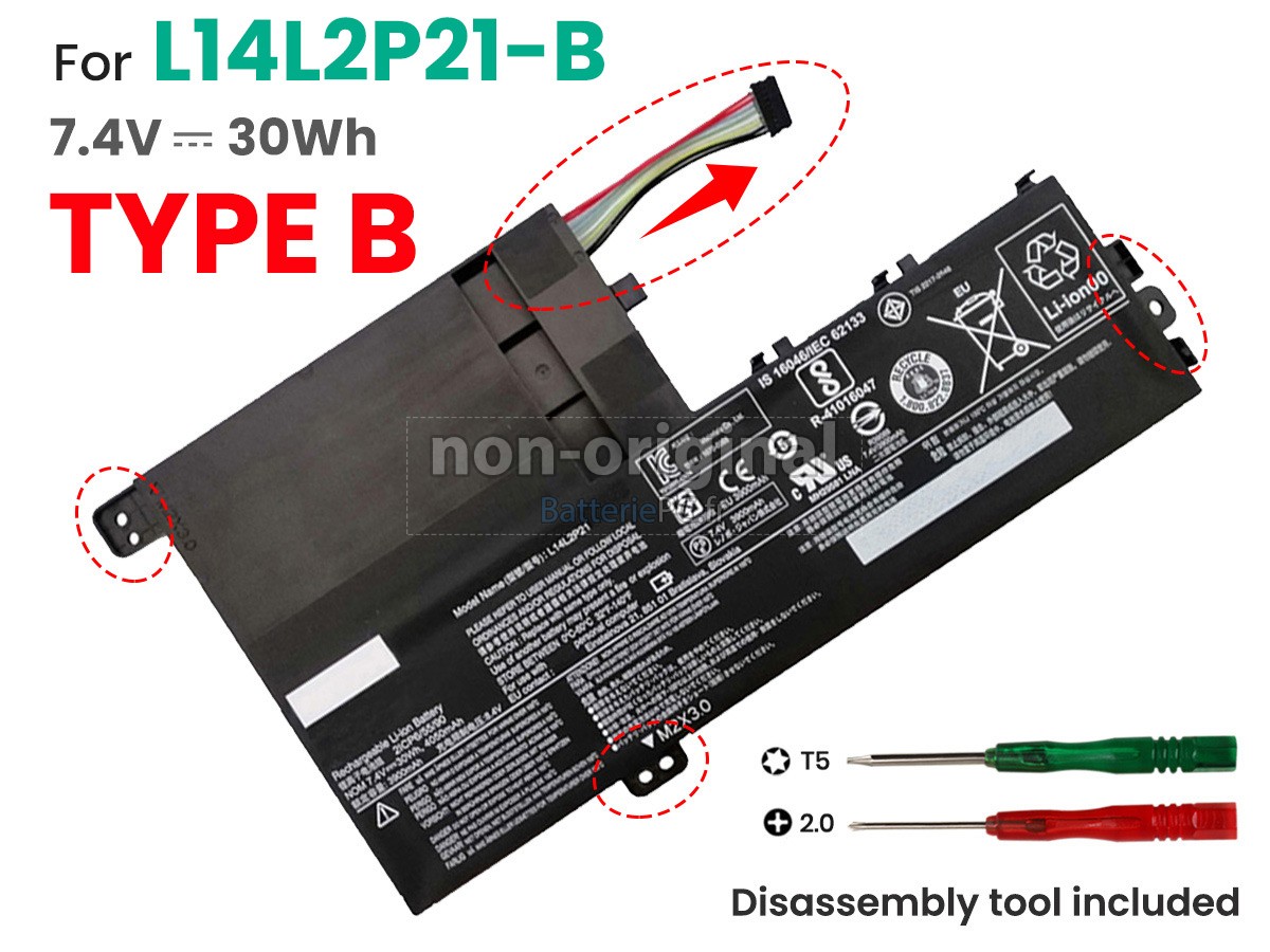 batterie pour Lenovo IdeaPad 720-15IKB 81AG0038GE