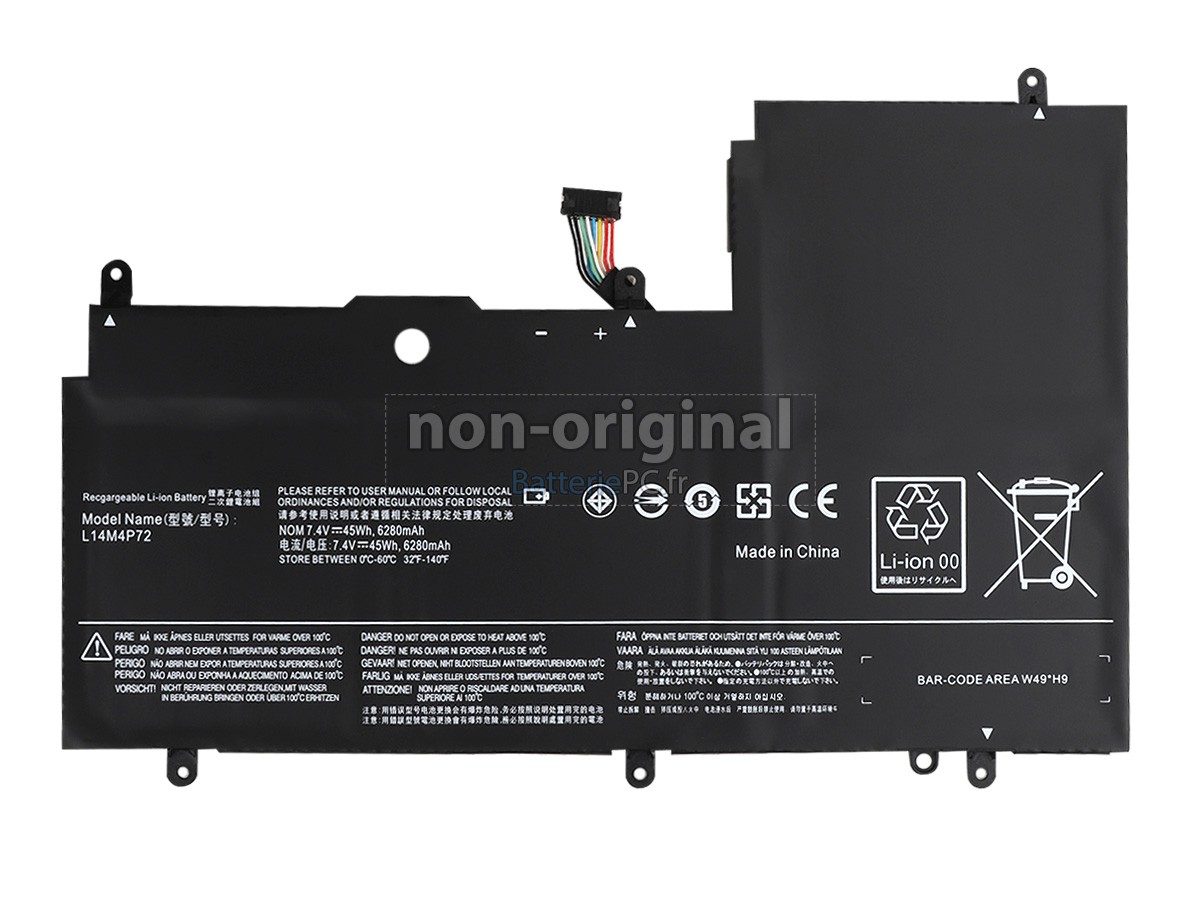 batterie pour Lenovo YOGA 700-14ISK-80QD0072GE