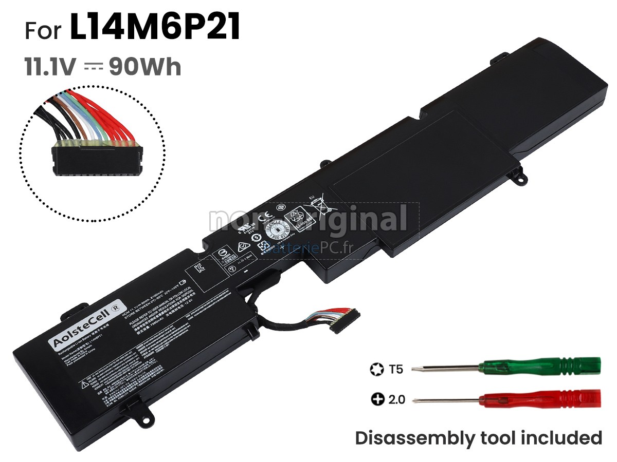 batterie pour Lenovo IdeaPad Y910-17ISK-80V1003DGE
