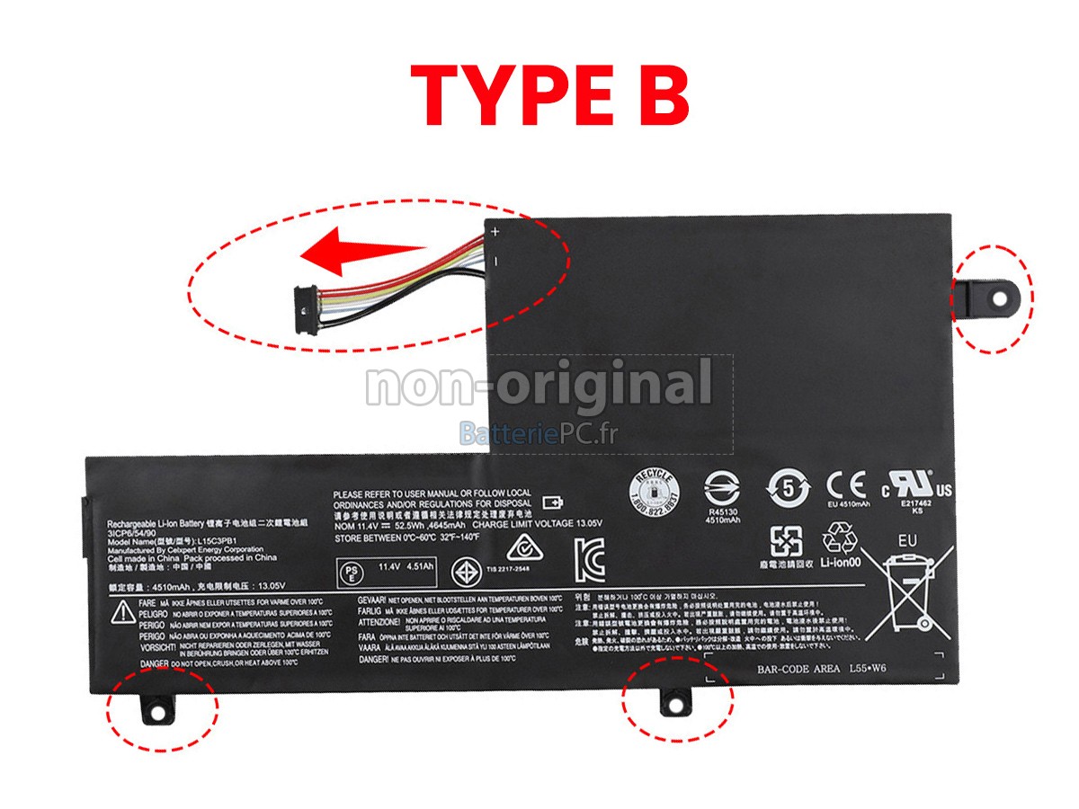 batterie pour Lenovo FLEX 4 1470