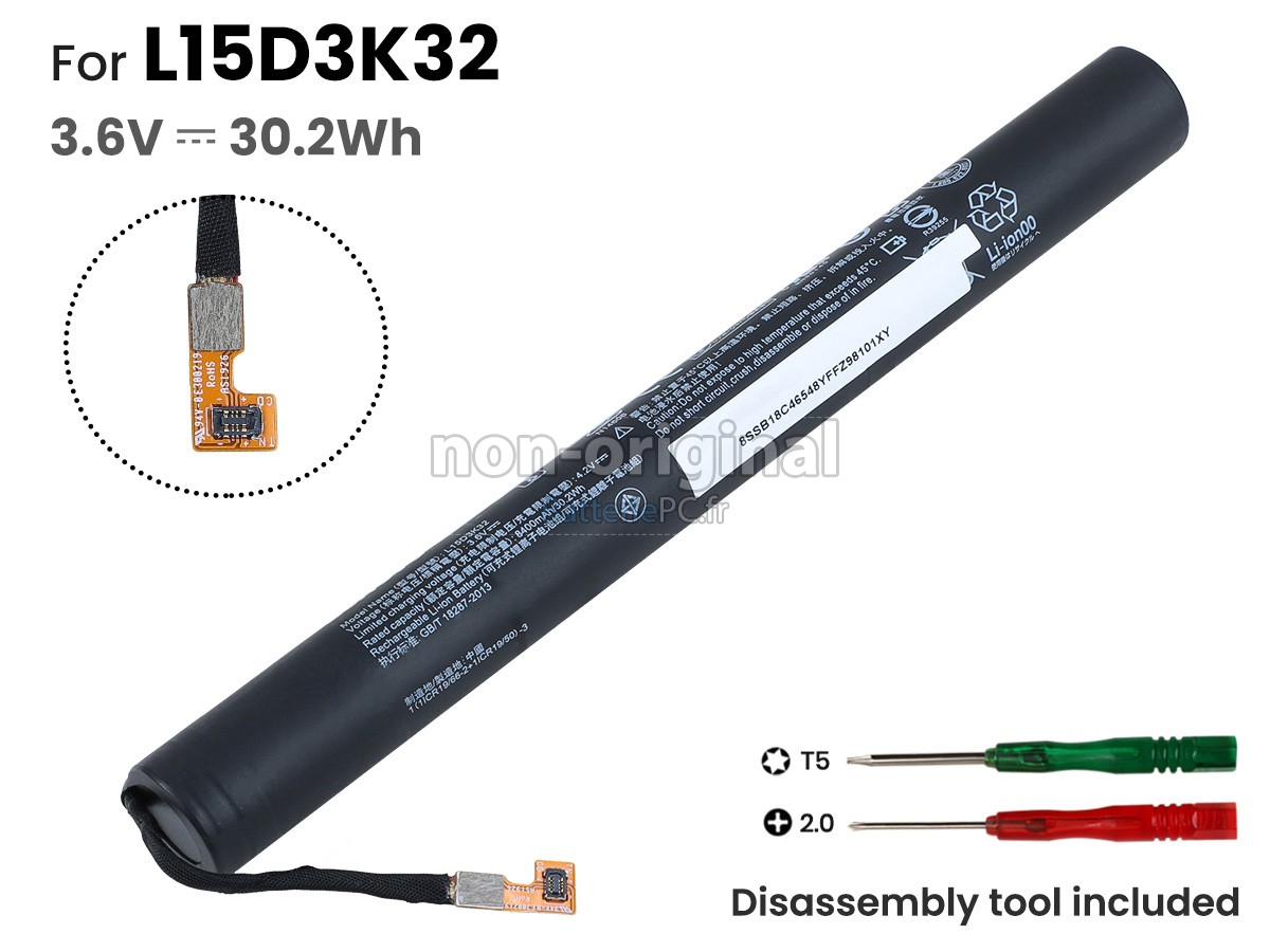 batterie pour Lenovo YOGA TAB 3 10-YT3-X50F
