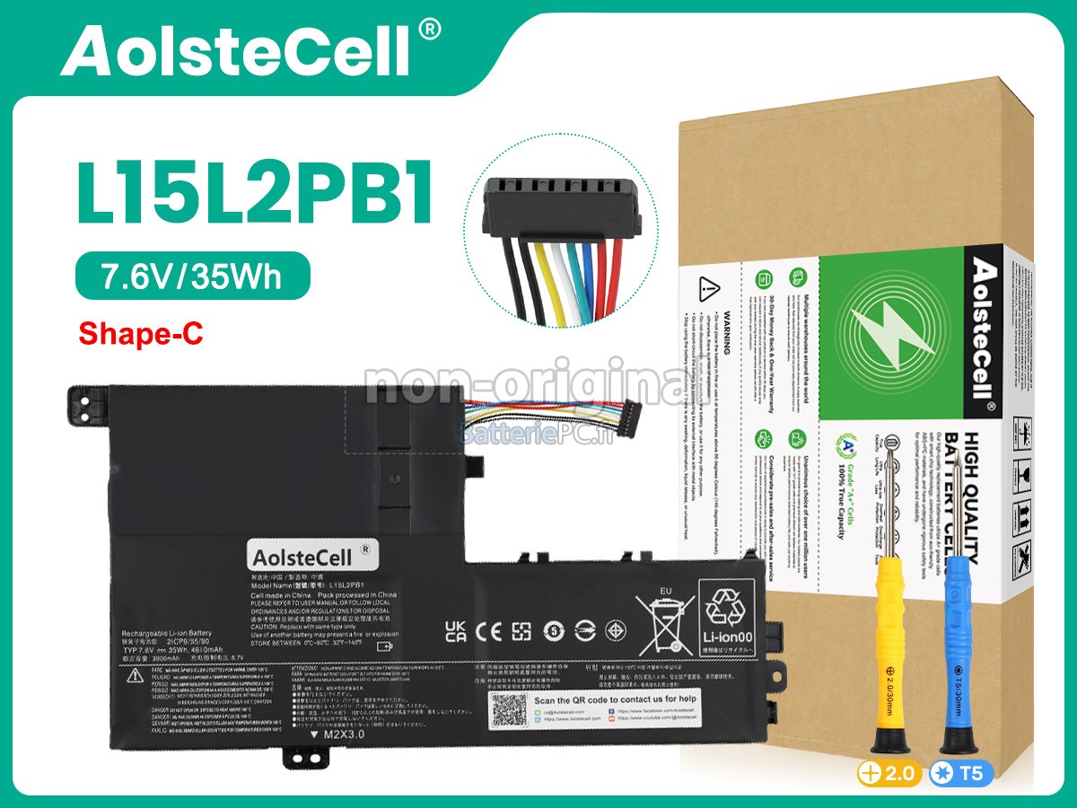 batterie pour Lenovo L15M2PB1