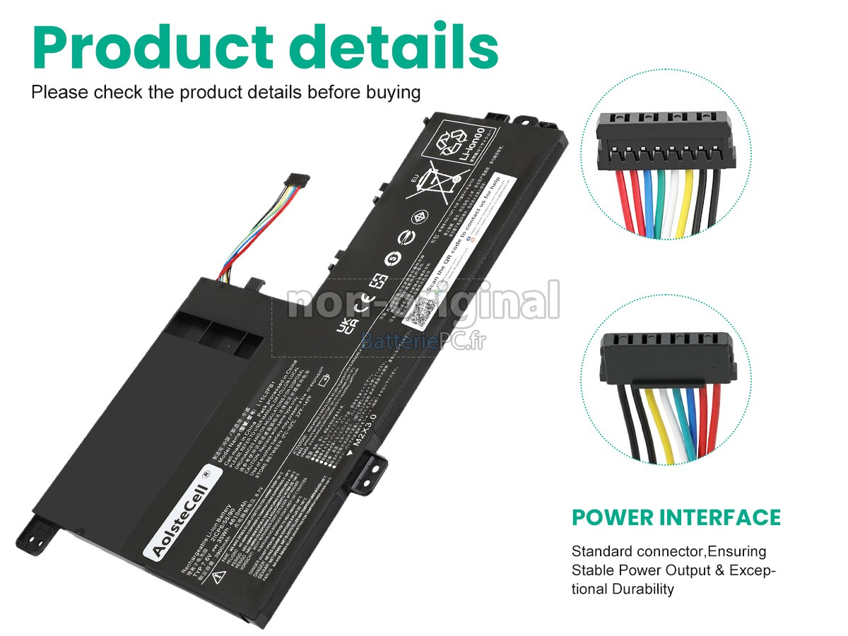 batterie pour Lenovo L15M2PB1