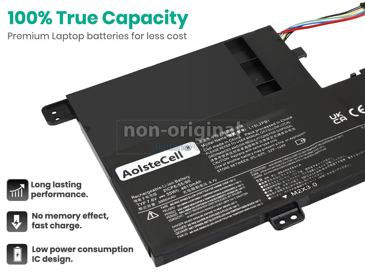 batterie pour Lenovo L15M2PB1