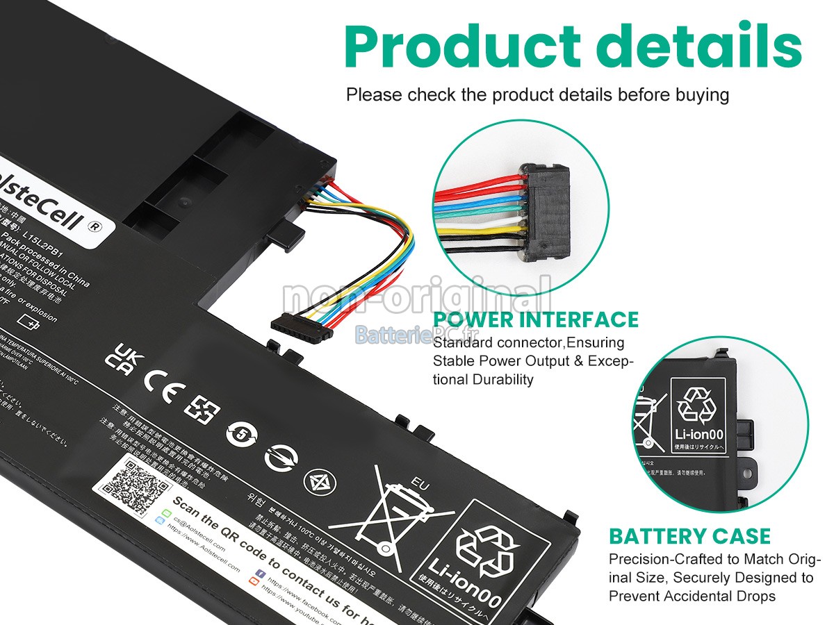 batterie pour Lenovo IdeaPad 320S-14IKB-80X4