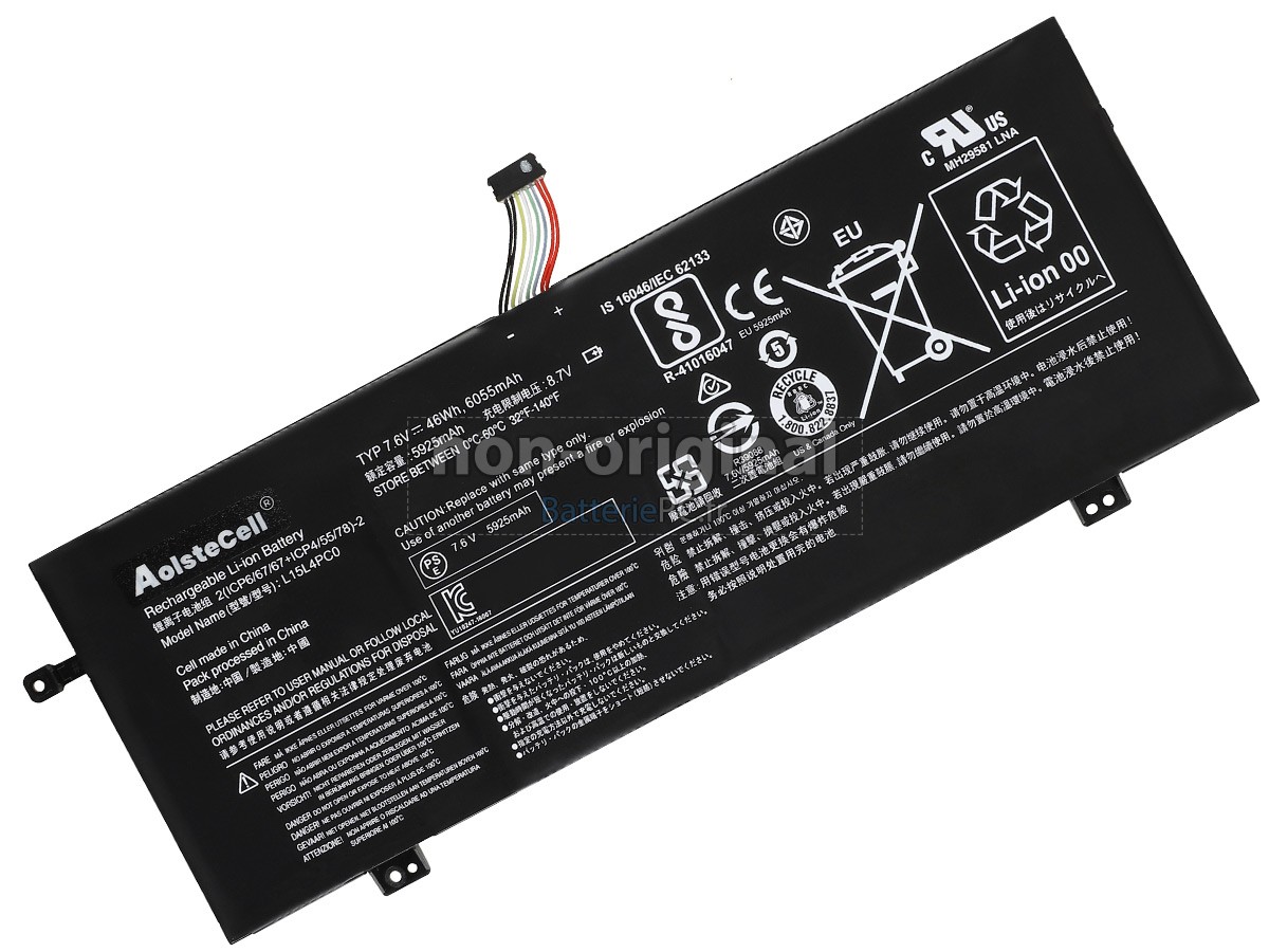 batterie pour Lenovo L15L4PC0