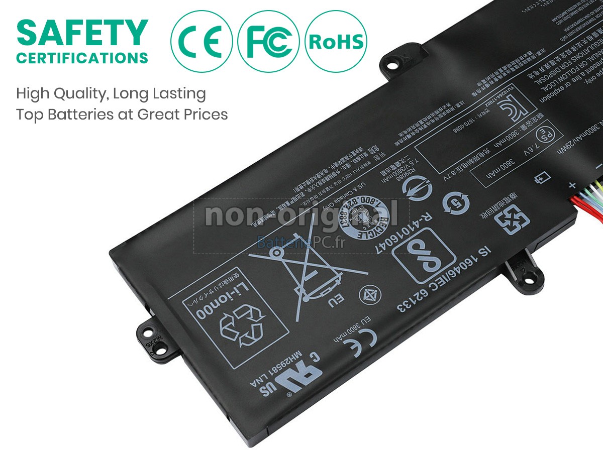 batterie pour Lenovo V15-IIL-82C500KVIH