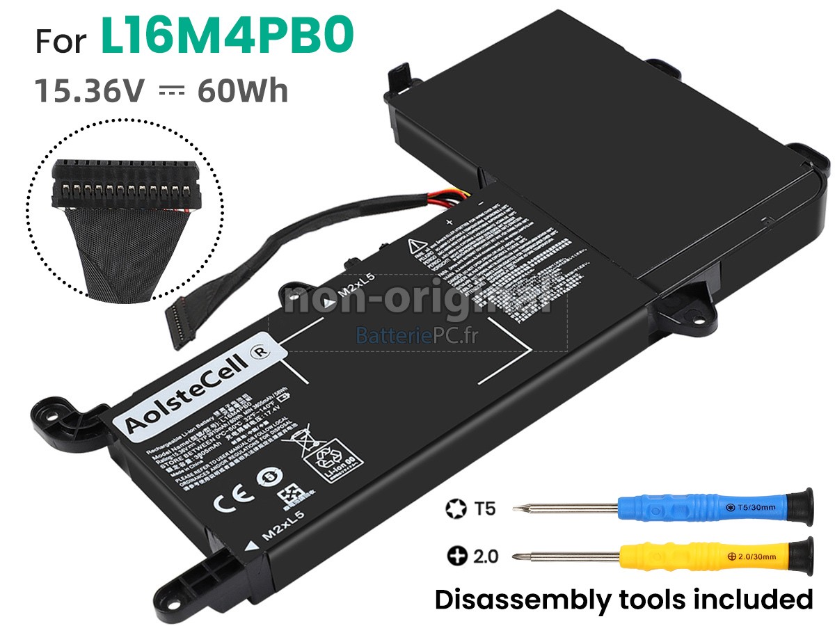 batterie pour Lenovo L16M4PB0