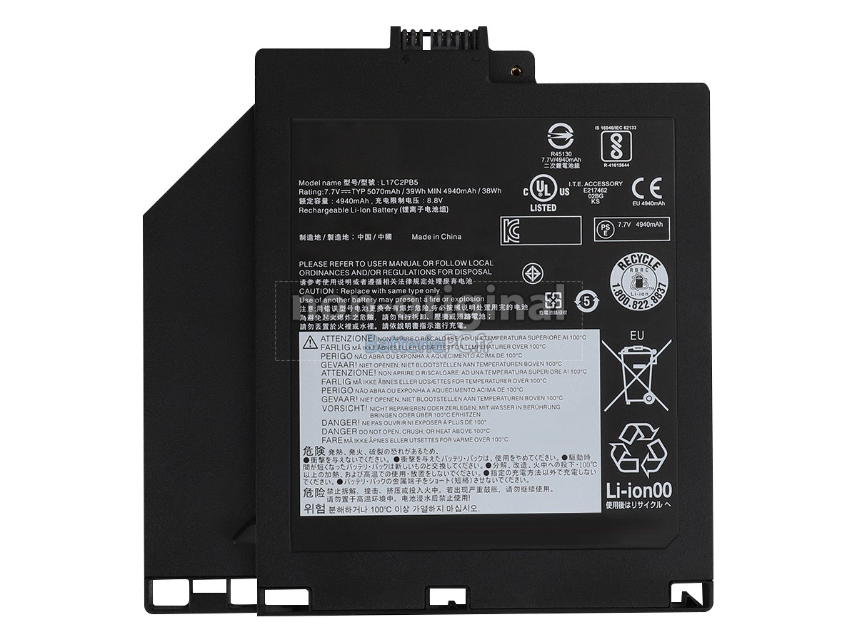 batterie pour Lenovo 5B10P98182