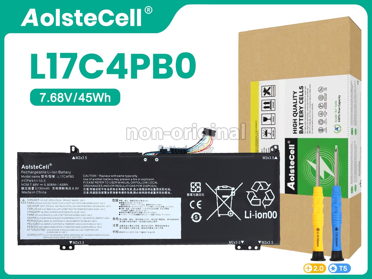 batterie pour Lenovo YOGA 530-14ARR(81H9003VGE)