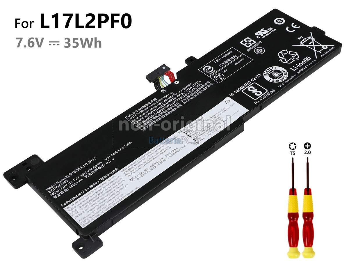 batterie pour Lenovo L17D2PF1