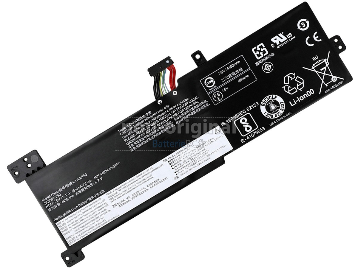 batterie pour Lenovo L17D2PF1