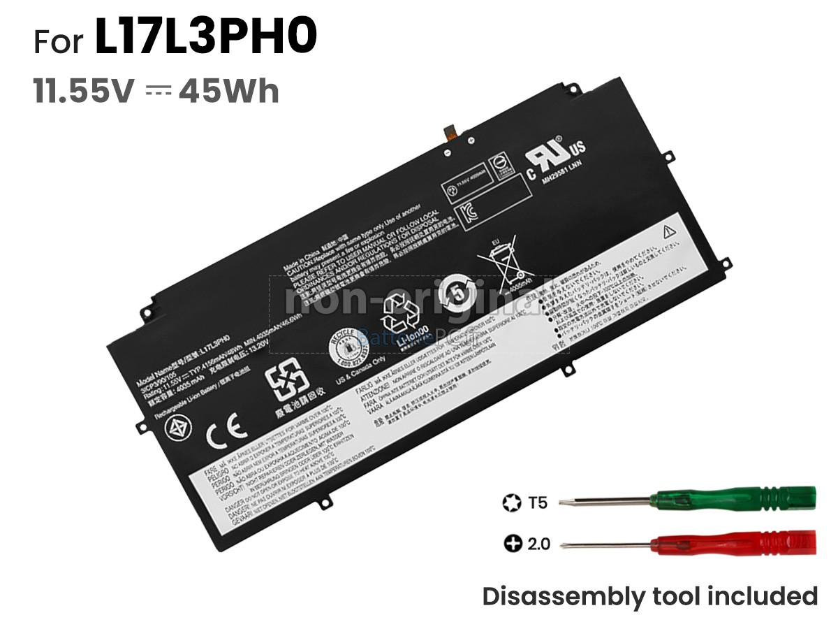 batterie pour Lenovo L17L3PH0