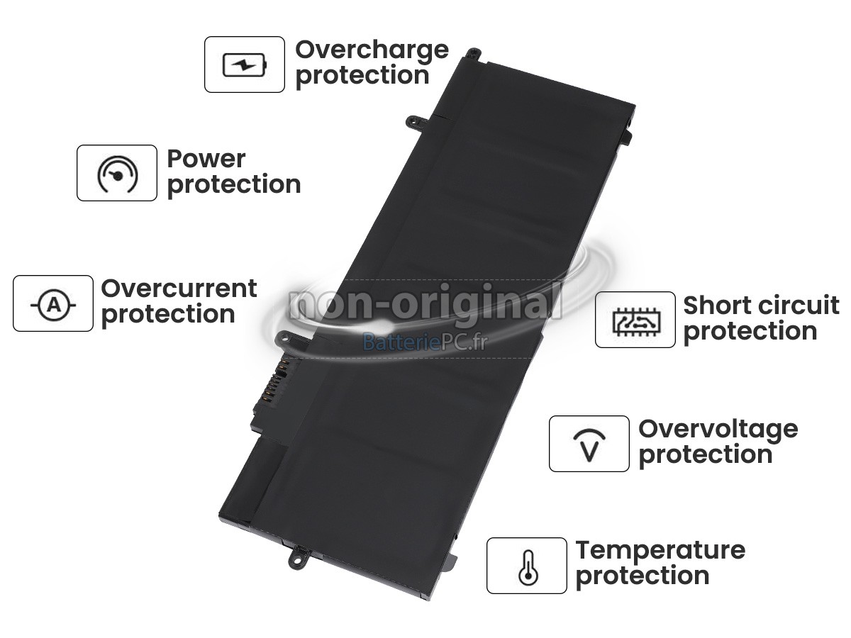 batterie pour Lenovo L17M6P71(3ICP6/38/64-2)