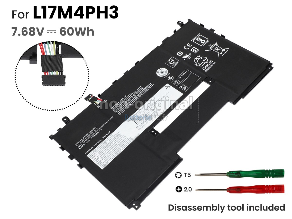batterie pour Lenovo YOGA C630-13Q50-81JL000RGE
