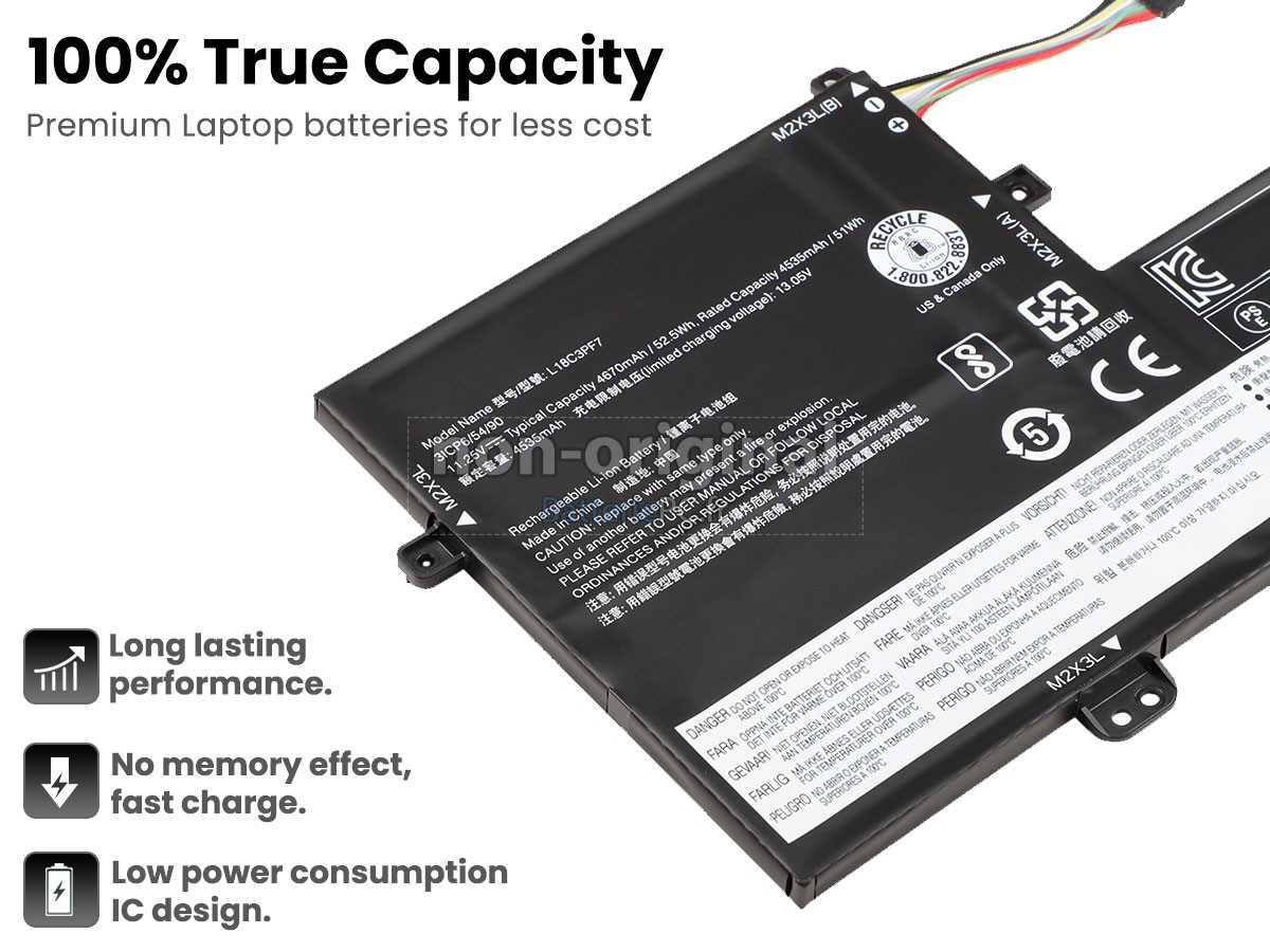 batterie pour Lenovo IdeaPad S340-14IML-81N9