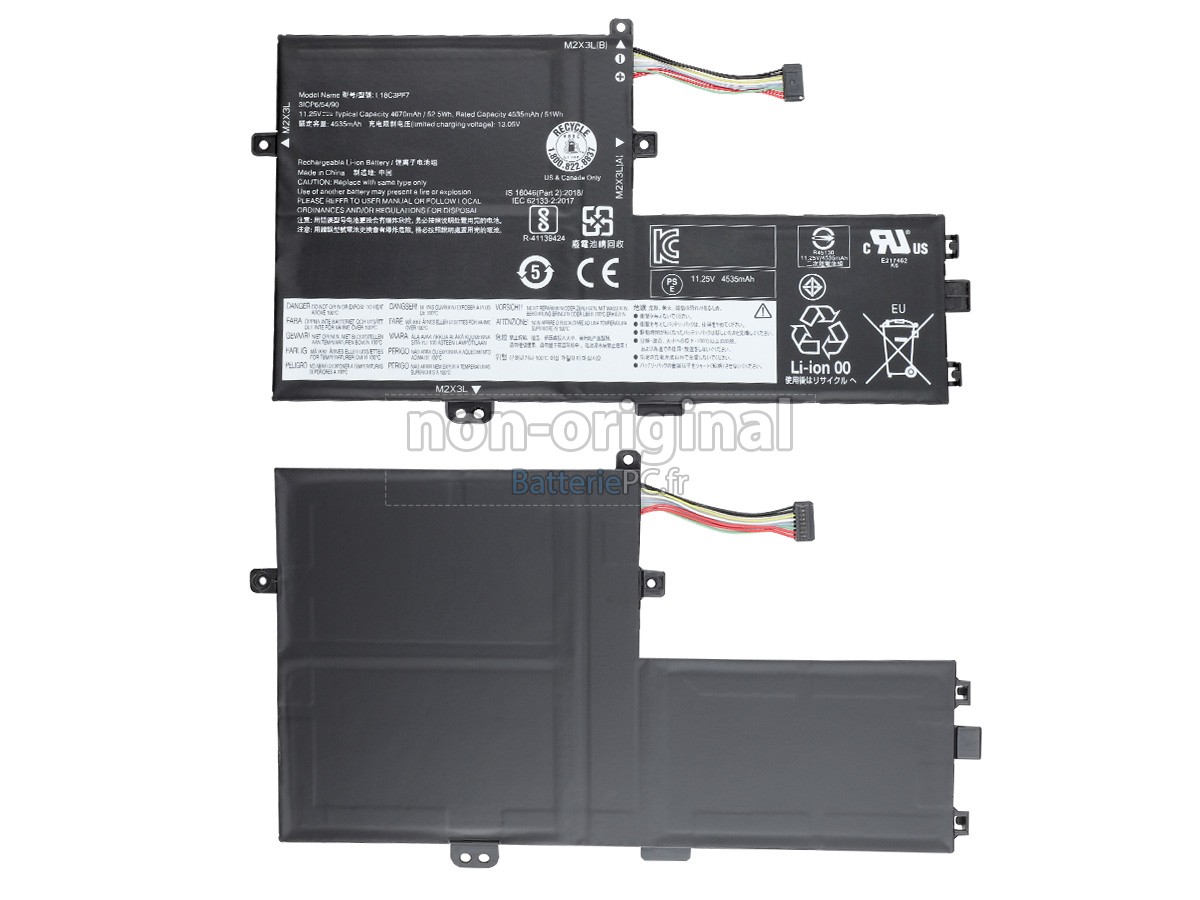 batterie pour Lenovo IdeaPad S340-14IML-81N9