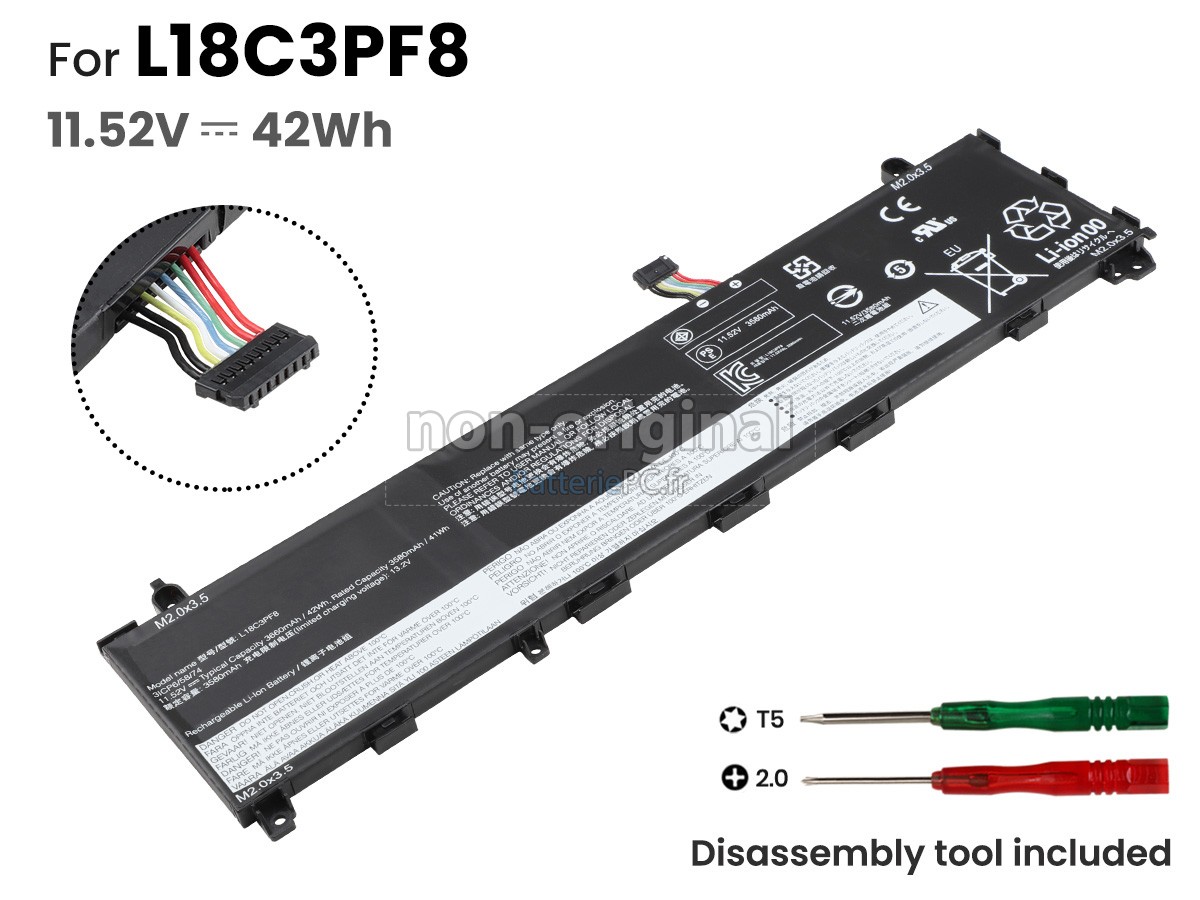 batterie pour Lenovo 5B10U95571