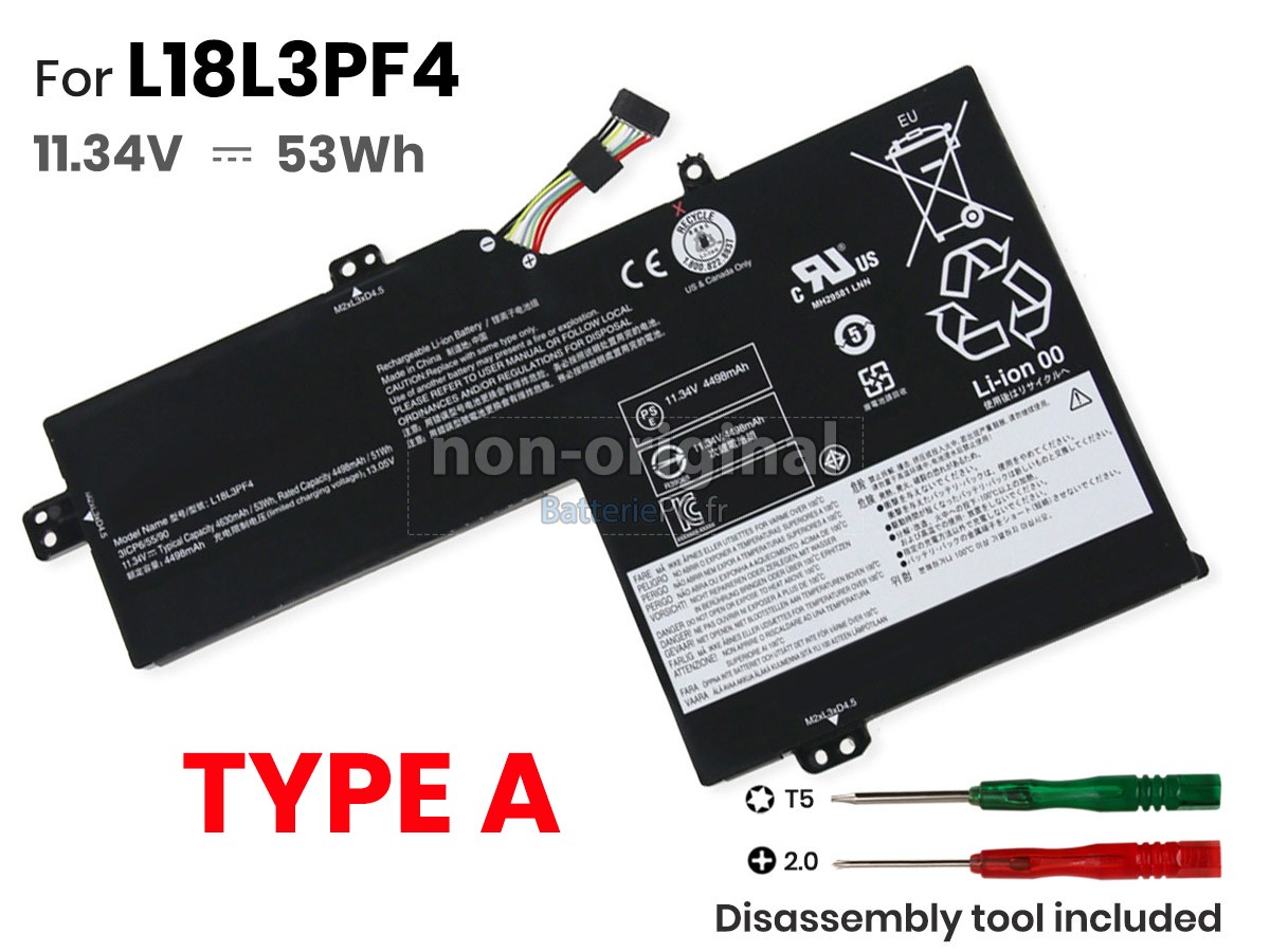 batterie pour Lenovo 81NG0004HH