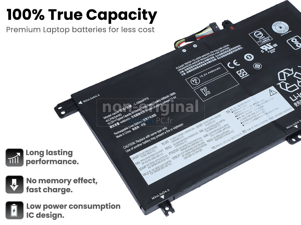 batterie pour Lenovo 81NG0004HH
