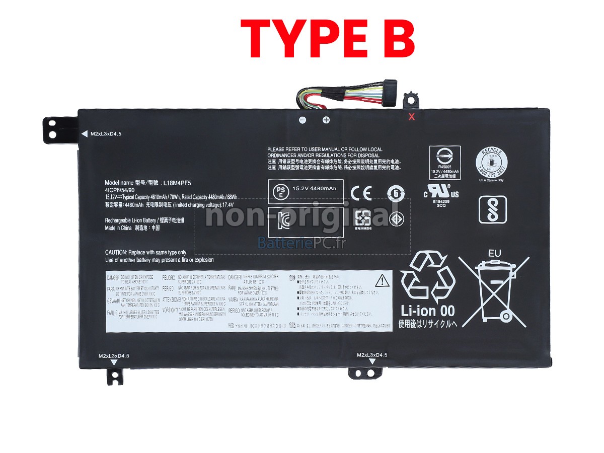 batterie pour Lenovo 81NG0004HH